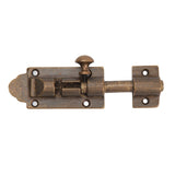 Barrel Bolt Buckle Rust Proof High Hardness Brass Antique Sliding Door Latch for Window Closet Furniture - Extra Image