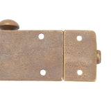 Barrel Bolt Buckle Rust Proof High Hardness Brass Antique Sliding Door Latch for Window Closet Furniture