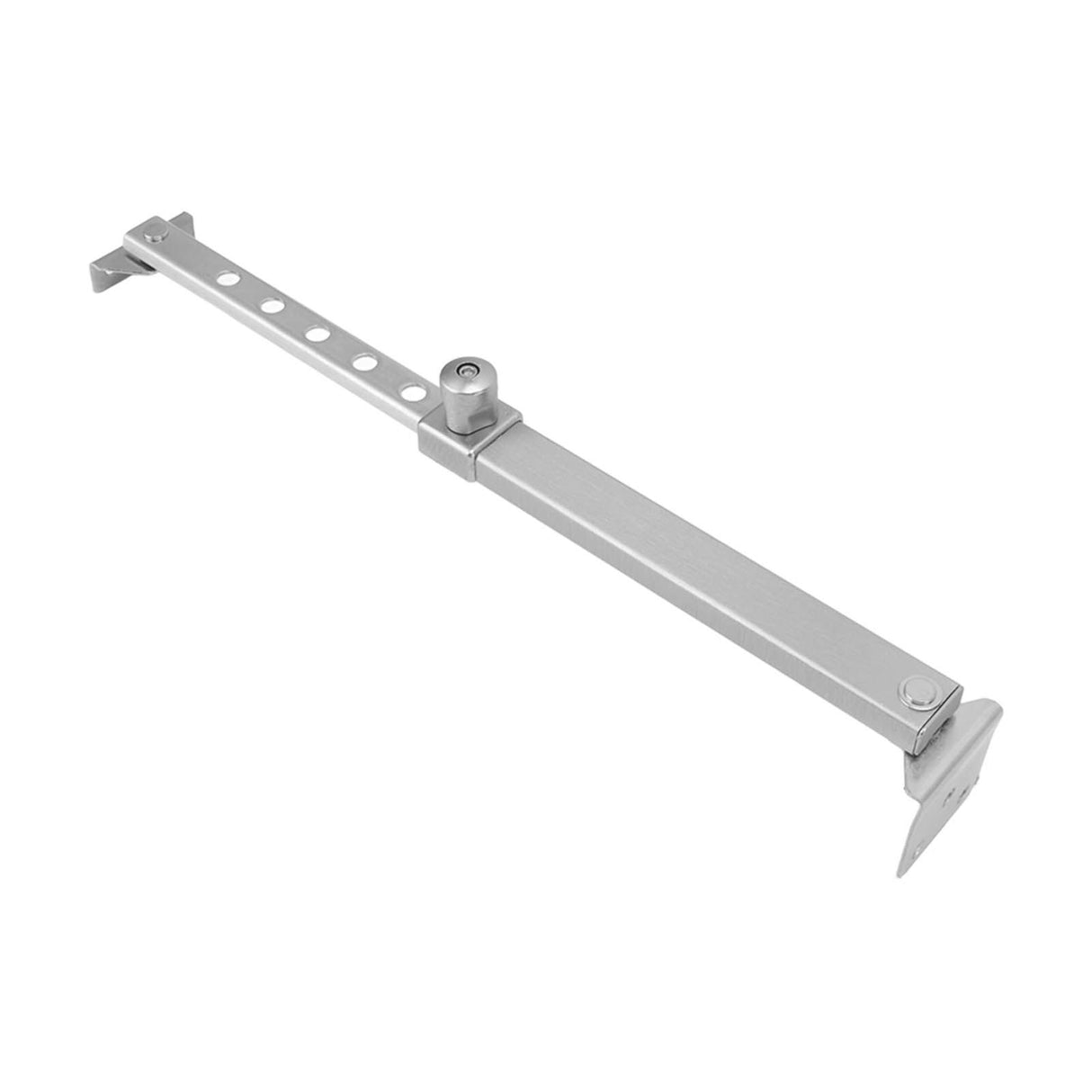 Casement Window Hinge Aluminum Alloy Windproof Concealed Hinge for Push Out Casement Windows Positioning Buckle Type 02