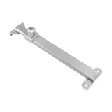 Casement Window Hinge Aluminum Alloy Windproof Concealed Hinge for Push Out Casement Windows Positioning Buckle Type 04 - Front View