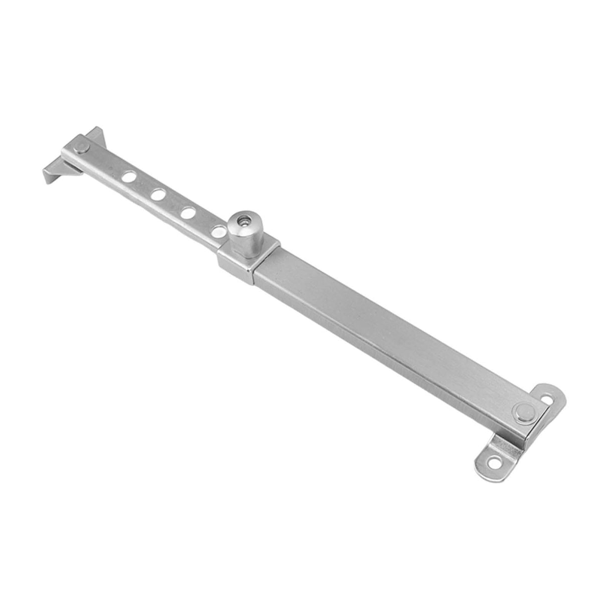Casement Window Hinge Aluminum Alloy Windproof Concealed Hinge for Push Out Casement Windows Positioning Buckle Type 04