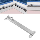 Casement Window Hinge Aluminum Alloy Windproof Concealed Hinge for Push Out Casement Windows Positioning Buckle Type 04 - Extra Image