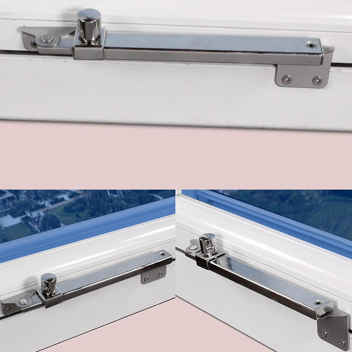 Casement Window Hinge External Push Open Window Brace Aluminum Alloy Safety Window Fitting for Home 02 Models