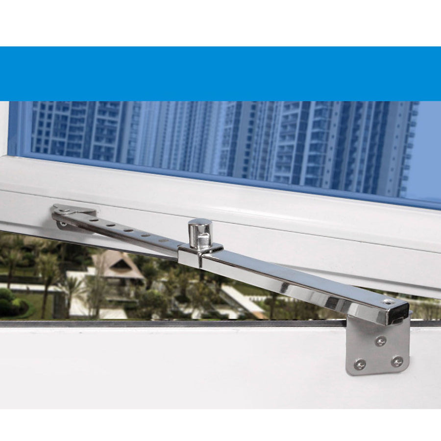 Casement Window Hinge External Push Open Window Brace Aluminum Alloy Safety Window Fitting for Home 04 Models
