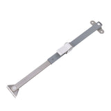 Casement Window Hinges Aluminum Alloy Security Window Stay Exquisite Casement Window Stopper for Home Library Office 03 - Rear View
