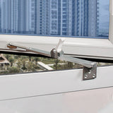 Casement Window Hinges Aluminum Alloy Security Window Stay Exquisite Casement Window Stopper for Home Library Office 03 - Extra Image
