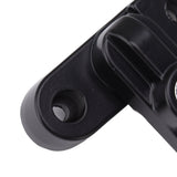 External Window Lock Catch Aluminum Alloy Anti Theft Flat Window Buckle Lock for Single Double Windows Black - Extra Image