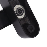 External Window Lock Catch Aluminum Alloy Anti Theft Flat Window Buckle Lock for Single Double Windows Black - Extra Image