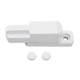 Window Latch Sash Lock Aluminum Alloy Anti Theft T Type Universal Child Proof Safety Lock for Home Security White