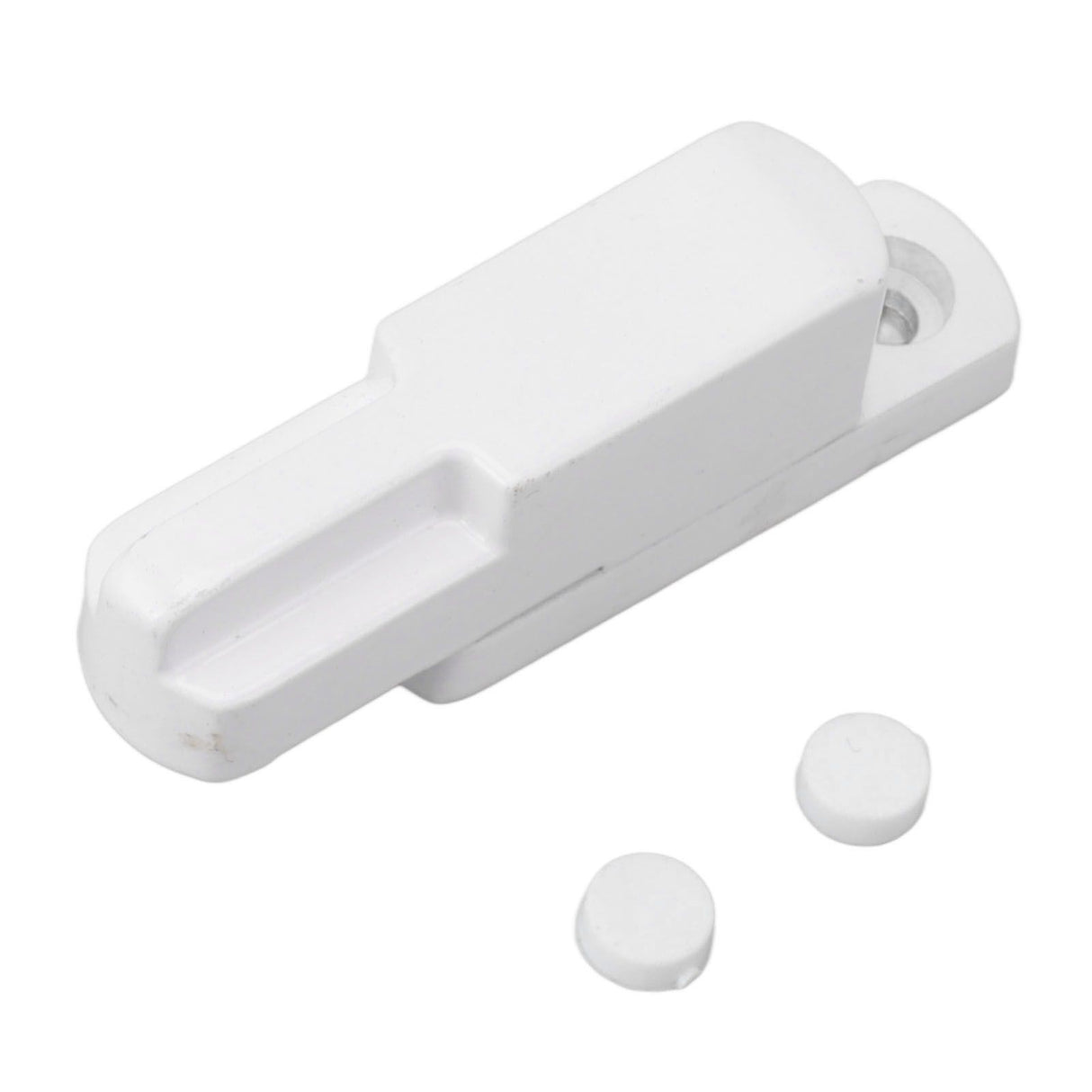 Window Latch Sash Lock Aluminum Alloy Anti Theft T Type Universal Child Proof Safety Lock for Home Security White