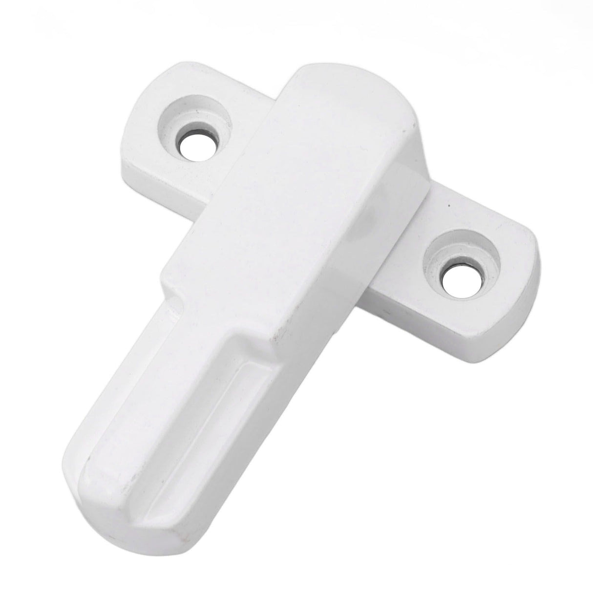 Window Latch Sash Lock Aluminum Alloy Anti Theft T Type Universal Child Proof Safety Lock for Home Security White