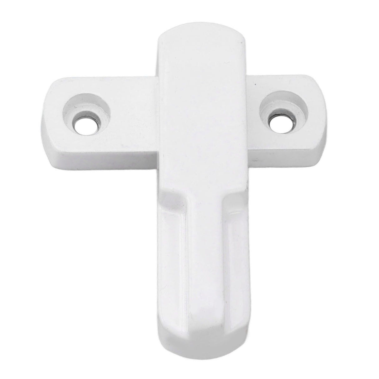 Window Latch Sash Lock Aluminum Alloy Anti Theft T Type Universal Child Proof Safety Lock for Home Security White
