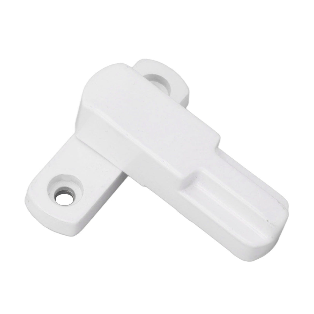 Window Latch Sash Lock Aluminum Alloy Anti Theft T Type Universal Child Proof Safety Lock for Home Security White