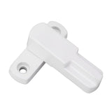 Window Latch Sash Lock Aluminum Alloy Anti Theft T Type Universal Child Proof Safety Lock for Home Security White