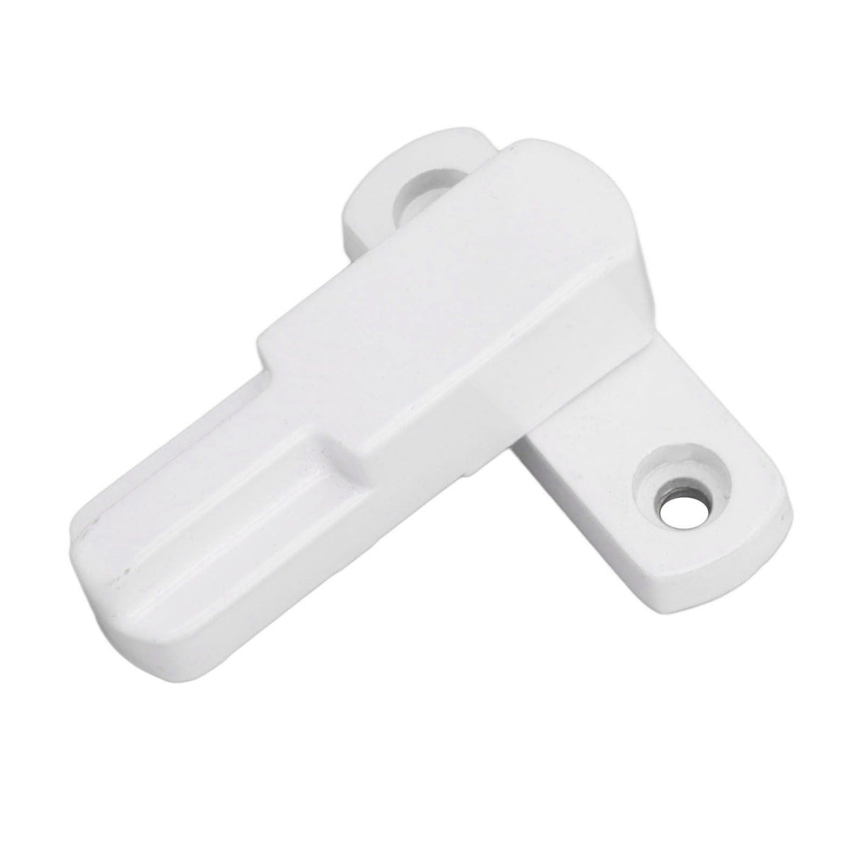 Window Latch Sash Lock Aluminum Alloy Anti Theft T Type Universal Child Proof Safety Lock for Home Security White