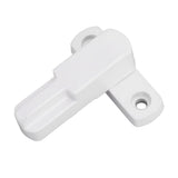 Window Latch Sash Lock Aluminum Alloy Anti Theft T Type Universal Child Proof Safety Lock for Home Security White - Extra Image