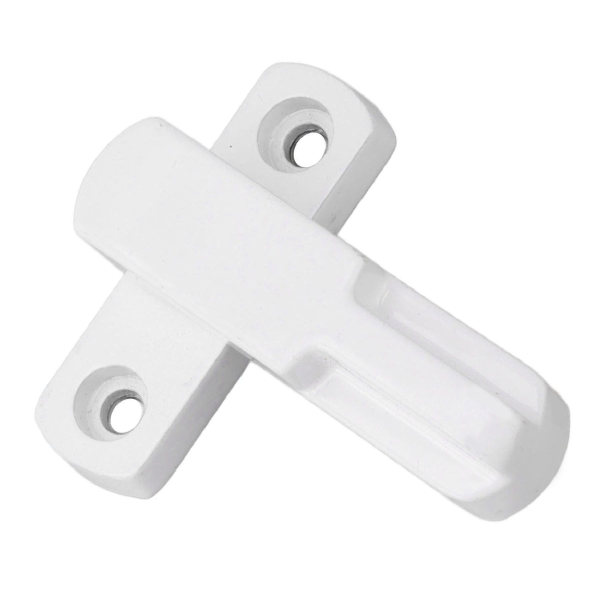 Window Latch Sash Lock Aluminum Alloy Anti Theft T Type Universal Child Proof Safety Lock for Home Security White