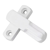 Window Latch Sash Lock Aluminum Alloy Anti Theft T Type Universal Child Proof Safety Lock for Home Security White