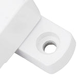 Window Latch Sash Lock Aluminum Alloy Anti Theft T Type Universal Child Proof Safety Lock for Home Security White - Extra Image