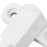 Window Latch Sash Lock Aluminum Alloy Anti Theft T Type Universal Child Proof Safety Lock for Home Security White - Extra Image