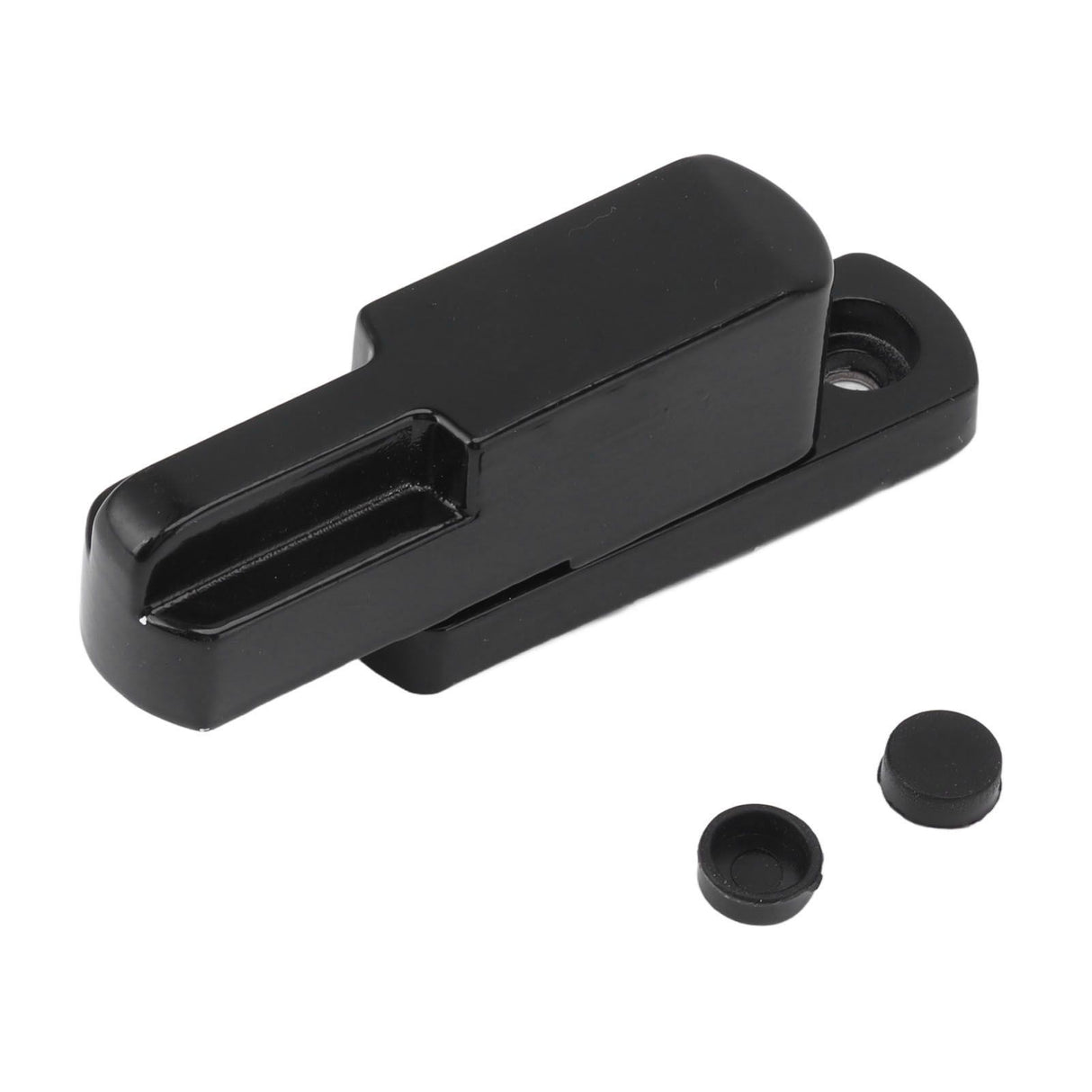 Window Latch Sash Lock Aluminum Alloy Anti Theft T Type Universal Child Proof Safety Lock for Home Security Black