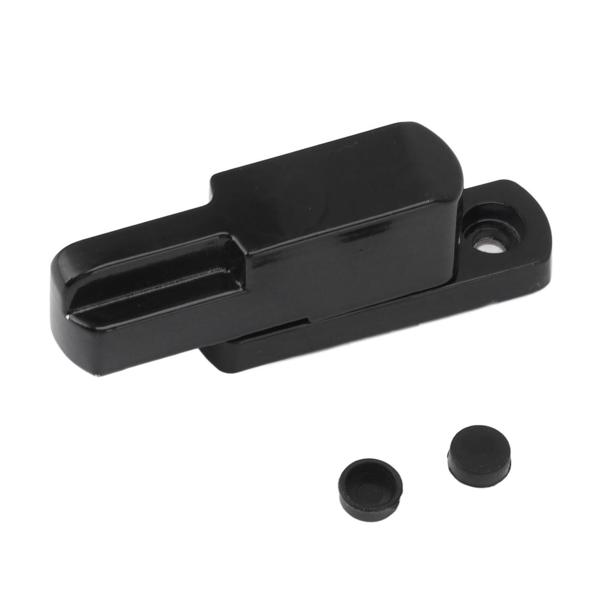 Window Latch Sash Lock Aluminum Alloy Anti Theft T Type Universal Child Proof Safety Lock for Home Security Black
