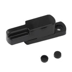Window Latch Sash Lock Aluminum Alloy Anti Theft T Type Universal Child Proof Safety Lock for Home Security Black