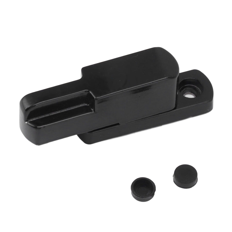 Window Latch Sash Lock Aluminum Alloy Anti Theft T Type Universal Child Proof Safety Lock for Home Security Black