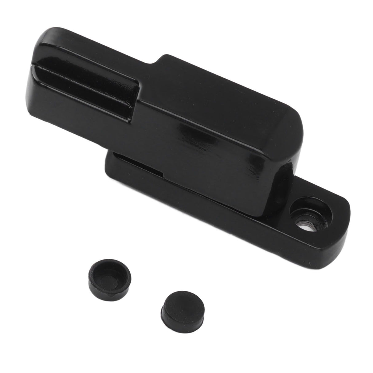Window Latch Sash Lock Aluminum Alloy Anti Theft T Type Universal Child Proof Safety Lock for Home Security Black