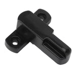Window Latch Sash Lock Aluminum Alloy Anti Theft T Type Universal Child Proof Safety Lock for Home Security Black
