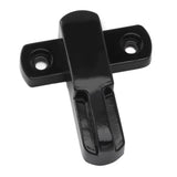 Window Latch Sash Lock Aluminum Alloy Anti Theft T Type Universal Child Proof Safety Lock for Home Security Black - Close-Up Angle