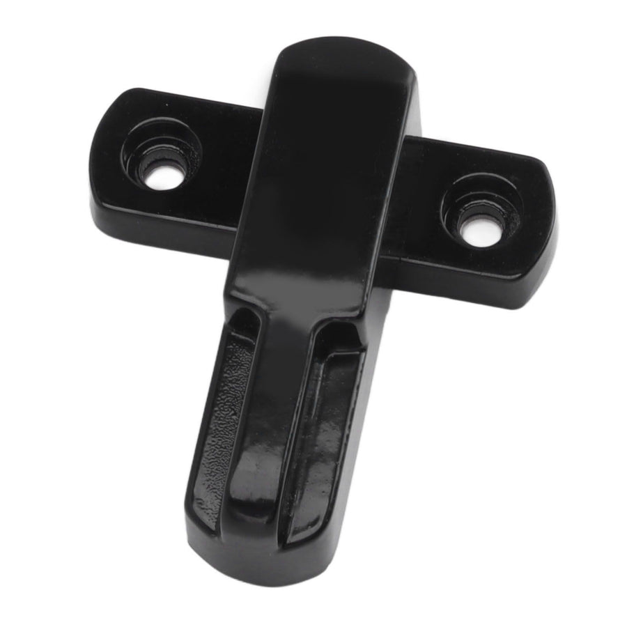 Window Latch Sash Lock Aluminum Alloy Anti Theft T Type Universal Child Proof Safety Lock for Home Security Black