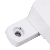 Window Sash Lock Aluminum Alloy T Type Sliding Window Latch Child Proof Safety Lock for Home Security White