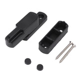 Window Sash Lock Aluminum Alloy T Type Sliding Window Latch Child Proof Safety Lock for Home Security Black