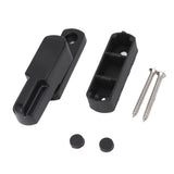 Window Sash Lock Aluminum Alloy T Type Sliding Window Latch Child Proof Safety Lock for Home Security Black
