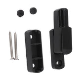 Window Sash Lock Aluminum Alloy T Type Sliding Window Latch Child Proof Safety Lock for Home Security Black