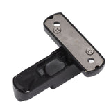 Window Sash Lock Aluminum Alloy T Type Sliding Window Latch Child Proof Safety Lock for Home Security Black
