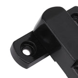 Window Sash Lock Aluminum Alloy T Type Sliding Window Latch Child Proof Safety Lock for Home Security Black - Extra Image