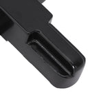 Window Sash Lock Aluminum Alloy T Type Sliding Window Latch Child Proof Safety Lock for Home Security Black