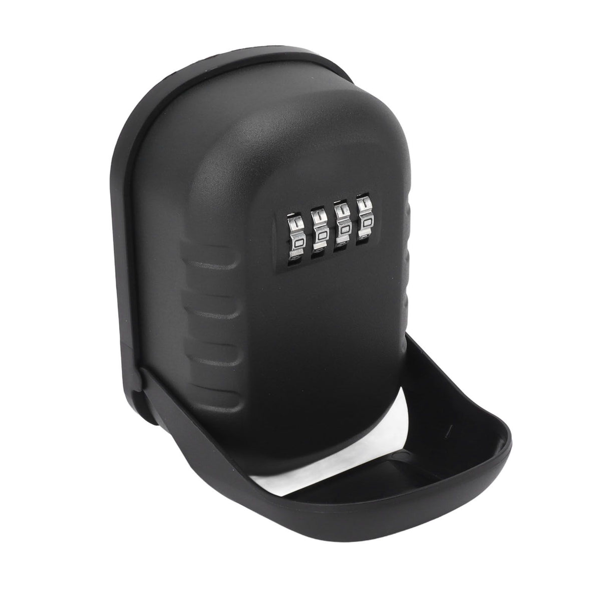 Key Lock Box Safe Security Wall Mounted Waterproof Password Combination Lock Storage Box for House Key Matte Black