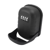 Key Lock Box Safe Security Wall Mounted Waterproof Password Combination Lock Storage Box for House Key Matte Black