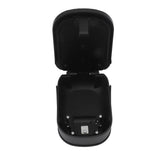 Key Lock Box Safe Security Wall Mounted Waterproof Password Combination Lock Storage Box for House Key Matte Black - Close-Up Angle