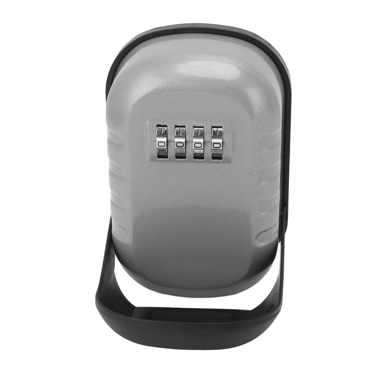Key Lock Box Safe Security Wall Mounted Waterproof Password Combination Lock Storage Box for House Key Flash Silver