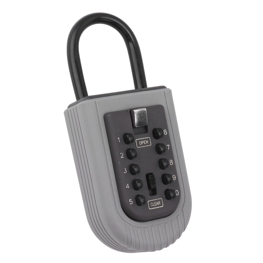 Key Lock Box Code Access Weather Resistant Wall Mount Safety Lock Box Key Lockbox with Hook for Home Car