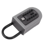Key Lock Box Code Access Weather Resistant Wall Mount Safety Lock Box Key Lockbox with Hook for Home Car