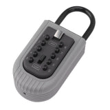 Key Lock Box Code Access Weather Resistant Wall Mount Safety Lock Box Key Lockbox with Hook for Home Car - 45-Degree Angle