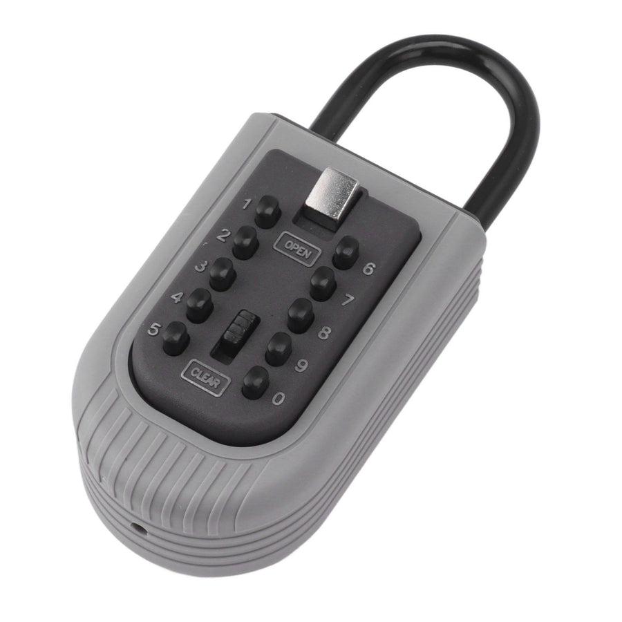 Key Lock Box Code Access Weather Resistant Wall Mount Safety Lock Box Key Lockbox with Hook for Home Car