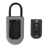 Key Lock Box Code Access Weather Resistant Wall Mount Safety Lock Box Key Lockbox with Hook for Home Car - Close-Up Angle