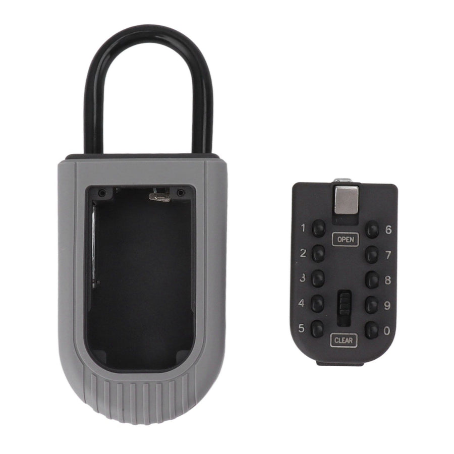 Key Lock Box Code Access Weather Resistant Wall Mount Safety Lock Box Key Lockbox with Hook for Home Car