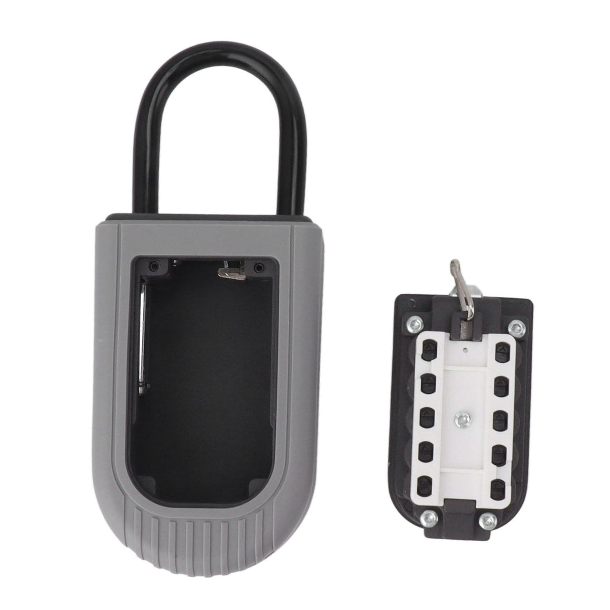 Key Lock Box Code Access Weather Resistant Wall Mount Safety Lock Box Key Lockbox with Hook for Home Car